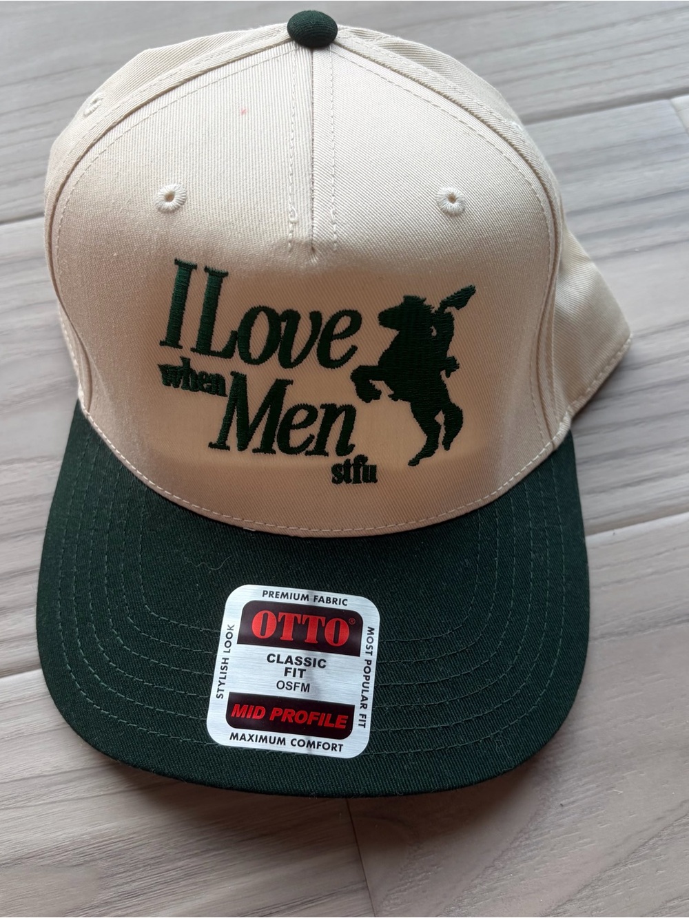 I Love when Men stfu Hat